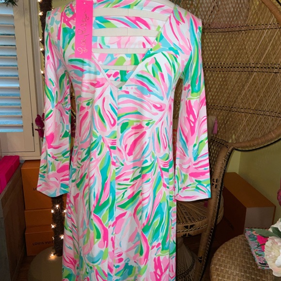 Lilly Pulitzer NWT Ophelia Swing Dress Croc My World PRICE IS FIRM🔥 - Picture 11 of 16